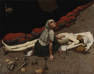 Lemminkäinen édesanyja alkotó: Akseli Gallen-Kallela