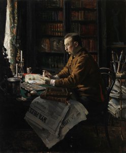 Herman Frithiof Antell doktor portréja alkotó: Akseli Gallen-Kallela