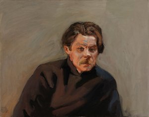 Maxim Gorkij portréja alkotó: Akseli Gallen-Kallela