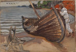 A siratócsónak alkotó: Akseli Gallen-Kallela