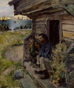 Nyugodt este alkotó: Akseli Gallen-Kallela