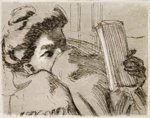 Olvasó nő – La Lecture alkotó: Akseli Gallen-Kallela