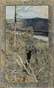 Nagy fekete harkály alkotó: Akseli Gallen-Kallela