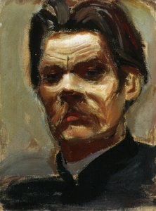 Maxim Gorkij szerző portréja 1868-1939, 1906 alkotó: Akseli Gallen-Kallela