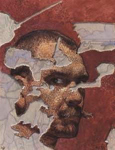 Önarckép freskóként, 1894 alkotó: Akseli Gallen-Kallela