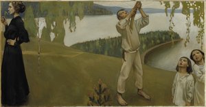 1903 tavasza alkotó: Akseli Gallen-Kallela