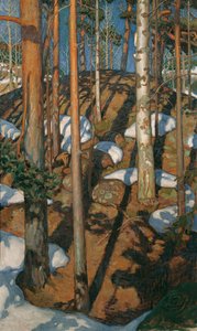 Tavasz, c. 1900. alkotó: Akseli Gallen-Kallela