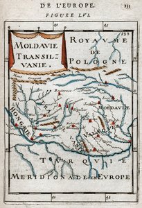Románia térképe 1683
