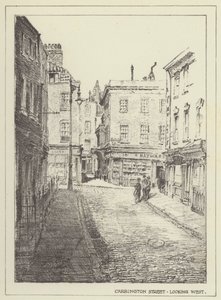 A Carrington Street nyugatra néz alkotó: Alan Stapleton