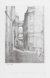 London Lanes: Carter Lane (litográfia)