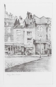 London Lanes: Drury Lane Corner (litográfia)