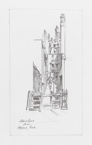 London Lanes: Strand Lane (litográfia)