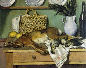 Csendélet nyúllal; Nature Morte au Lapin