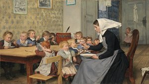 Creche alkotó: Albert Anker