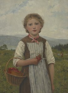 Eper Mariette alkotó: Albert Anker
