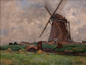 Hollandiában, 1892 körül (olaj, vászon)