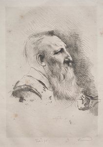 Auguste Rodin alkotó: Albert Besnard