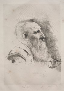 Auguste Rodin, 1900. alkotó: Paul Albert Besnard
