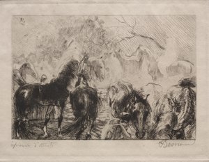 Lópiac Algírban alkotó: Albert Besnard