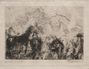 Lópiac Algírban, 1898. alkotó: Paul Albert Besnard