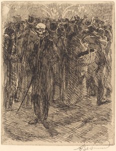 A tömegben alkotó: Albert Besnard