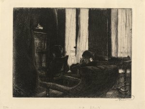 Meghittség alkotó: Albert Besnard