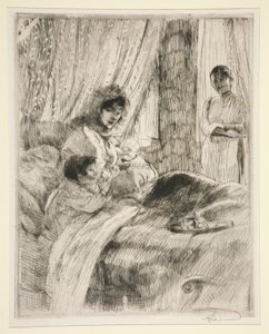 Ebéd, vagy Boldog Szülés alkotó: Albert Besnard