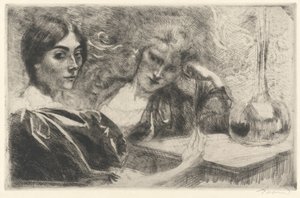 Morfinfüggők (morfinománok) alkotó: Albert Besnard