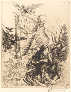 Zenész alkotó: Albert Besnard