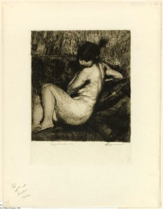 A tollas turbán alkotó: Albert Besnard