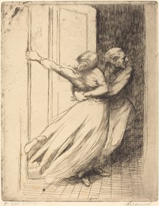 A nemi erőszak (Le Viol) alkotó: Albert Besnard