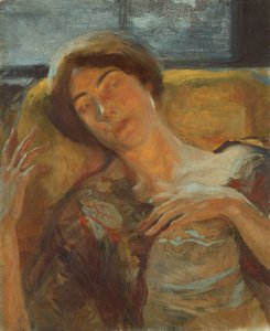 Női fej alkotó: Albert Besnard
