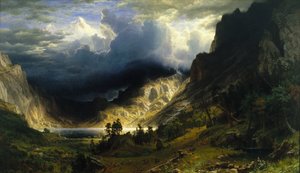 Vihar a Sziklás-hegységben, Mt. Rosalie alkotó: Albert Bierstadt