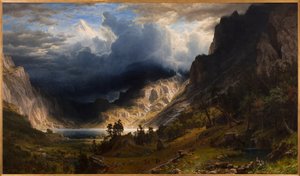 Vihar a Sziklás-hegységben, Mt. Rosalie alkotó: Albert Bierstadt