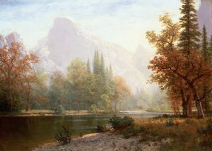 Half Dome, Yosemite alkotó: Albert Bierstadt