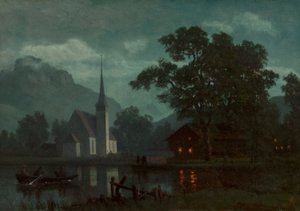 Luzerni-tó, Svájc alkotó: Albert Bierstadt