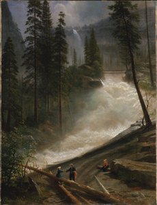 Nevada-vízesés, Yosemite alkotó: Albert Bierstadt