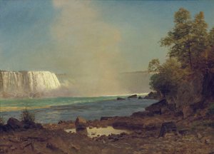 Niagara-vízesés, 1863 alkotó: Albert Bierstadt