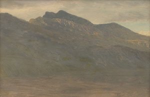 Nyugodt hegyi látkép (White Mountains, New Hampshire) alkotó: Albert Bierstadt