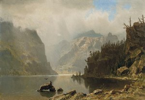 Nyugati táj alkotó: Albert Bierstadt