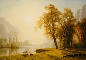 Yosemite-völgy alkotó: Albert Bierstadt