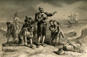 Zarándokok partraszállása, 1877.
