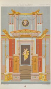 Görög-római, 8. tábla a „Polikromatikus dísz: száz tábla aranyban, ezüstben és színekben” 8. alkotó: Albert Charles August Racinet