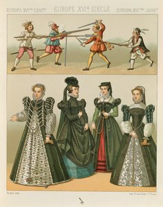 "Le Costume Historique" (A teljes jelmeztörténet), Auguste Racinet, IV. kötet alkotó: Albert Charles August Racinet