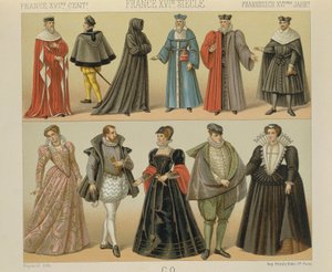 "Le Costume Historique" (A teljes jelmeztörténet), Auguste Racinet, IV. kötet alkotó: Albert Charles August Racinet