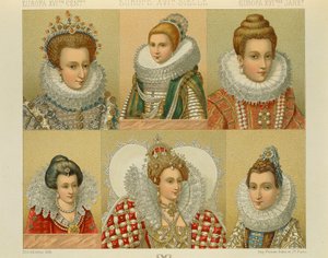"Le Costume Historique" (A teljes jelmeztörténet), Auguste Racinet, IV. kötet alkotó: Albert Charles August Racinet