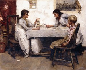 A kártyavár, 1888