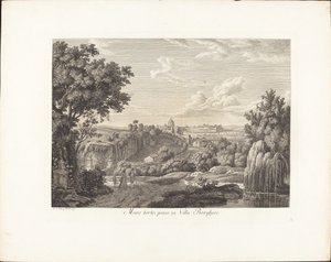 Csavart fal, a Villa Borghese-ben készült