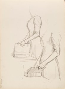 Camille Vallery-Radot, vázlat portréhoz