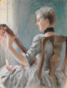 Dalin tavaszi dala alkotó: Albert Edelfelt